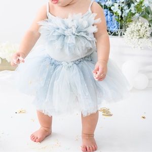 Tutu Du Monde Ice Blue Camden Park Bebe Passion Petal Tutu Dress